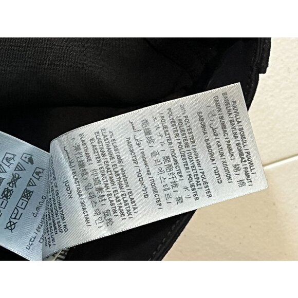 Guess Black Rhinestone Logo Jeans Women’s 2 / 26 High Rise Straight Leg Denim - Picture 9 of 10